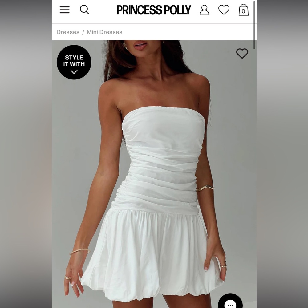 Princess Polly Bubble Hem Dress
